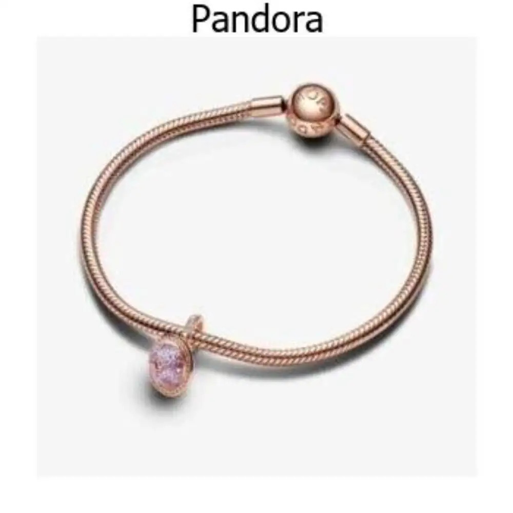 Pandora Planet Saturn Sparkling Dangle Charm - Picture 3 of 5